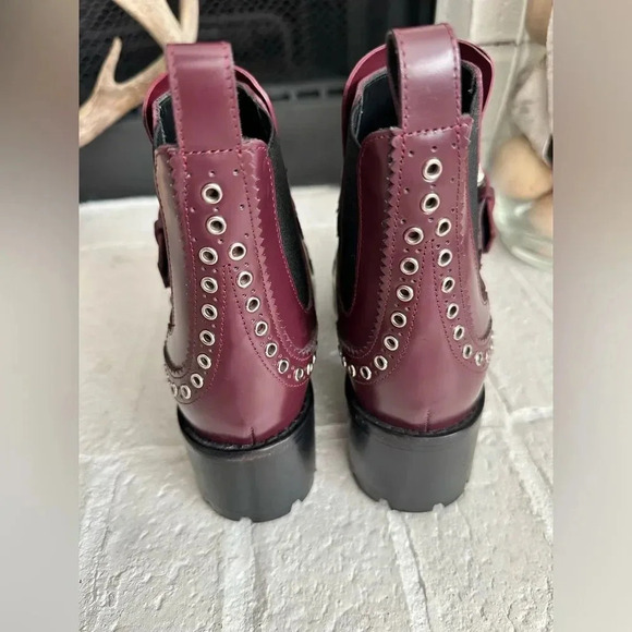 Red Valentino Ankle leather boots size 37 - Picture 8 of 11